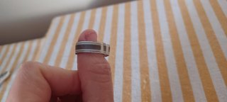 Anello vintage Laurana con difetto