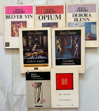 Lote 7 libros de Jesus Ferrero