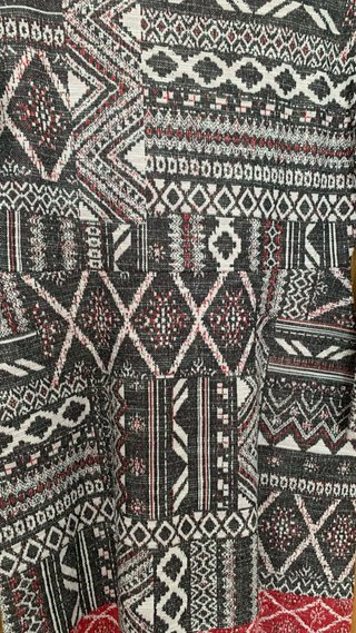 Vestido estampado étnico mujer