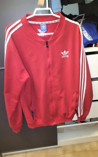 Chaqueta Adidas Roja Talla XL