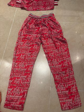 Conjunto Lola Casademunt Rojo Estampado