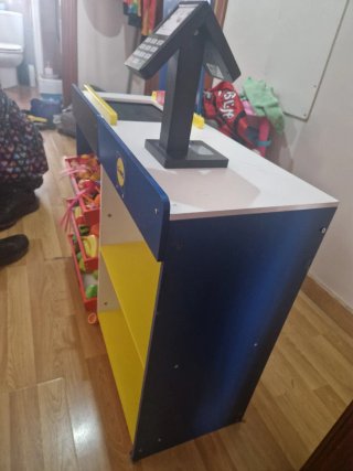 Tienda Lidl de madera