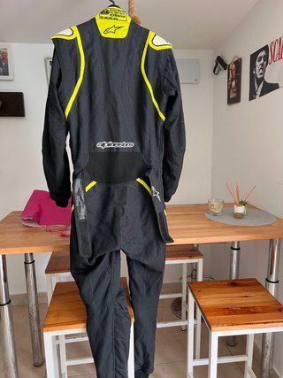 Mono Alpinestars FIA Rally Negro/Amarillo