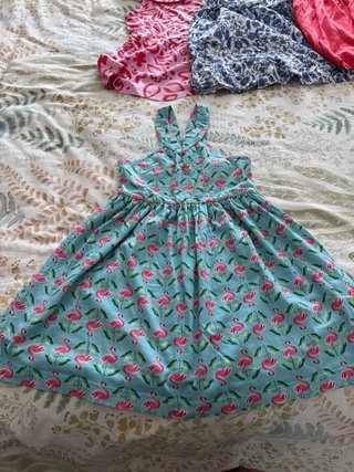 Lote 8 vestidos niña 5-6 años