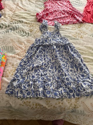 Lote 8 vestidos niña 5-6 años