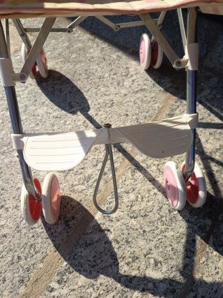 Passeggino bambole anni '80