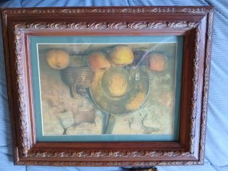 Cuadro decorativo bodegón. 35X43