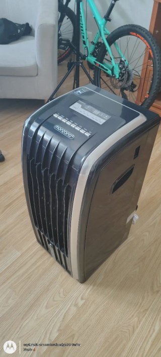 Ventilador Monzana 4 en 1 Negro/Plateado