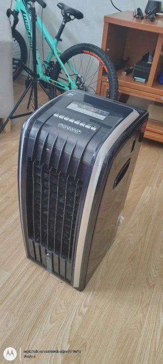 Ventilador Monzana 4 en 1 Negro/Plateado