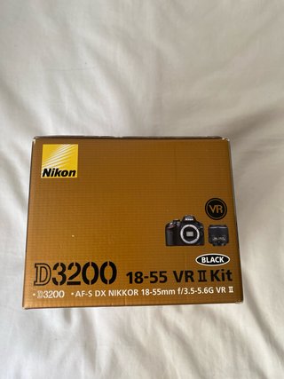 Camara Reflex Nikon D3200 18-55 VR II KIT NUEVA