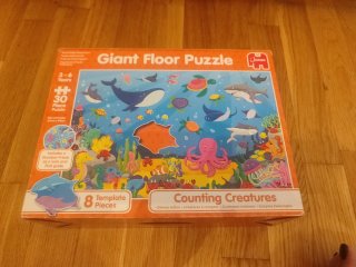 Puzzle Gigante 30 Piezas - Criaturas Marinas