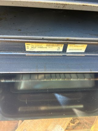 Horno Edesa, tamaño estándar