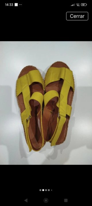 Sandalias Naguisa lima talla 39