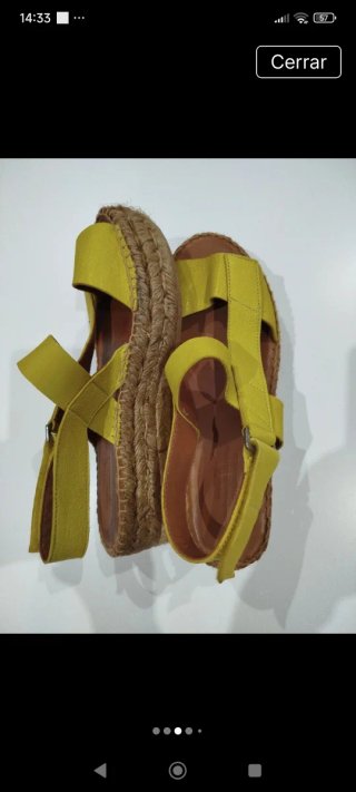 Sandalias Naguisa lima talla 39