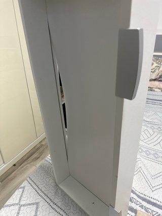 Escritorio extraíble blanco