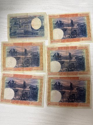 Billetes Antiguos El Banco de España 1925-1935