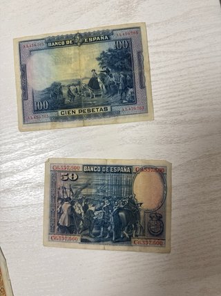 Billetes Antiguos El Banco de España 1925-1935
