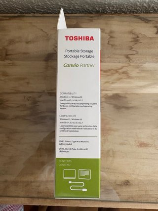 Disco duro 1TB Toshiba (NUEVO PRECINTADO)