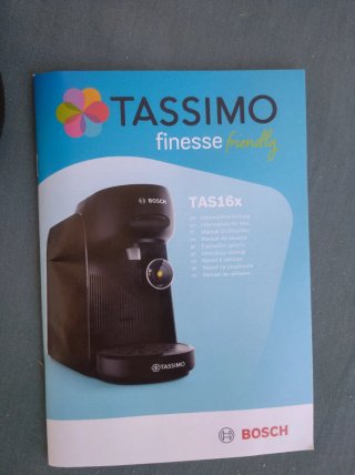Cafetera Bosch Tassimo negra