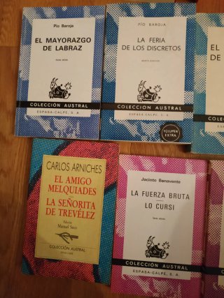 Clásicos narrativa y teatro español comienzos s.XX