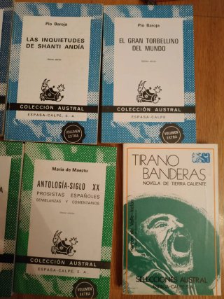 Clásicos narrativa y teatro español comienzos s.XX