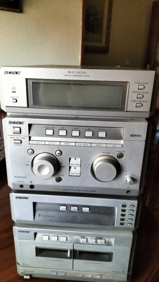 Mini cadena Sony MHC-NX3AV DVD