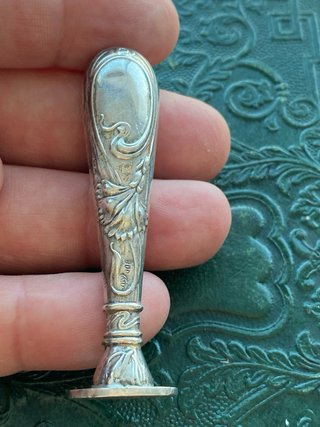 Sello plata modernista original 1900s