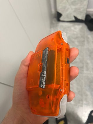 Game Boy Advance Naranja Custom Metroid