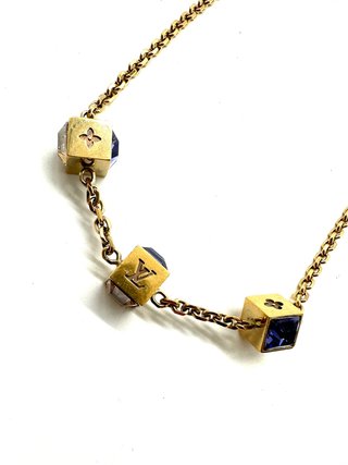 Collar Louis Vuitton Cubos