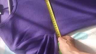 Vestido morado Zara  sin estrenar