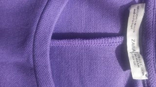 Vestido morado Zara  sin estrenar