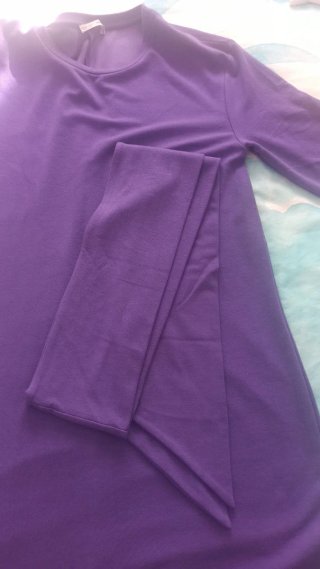 Vestido morado Zara  sin estrenar