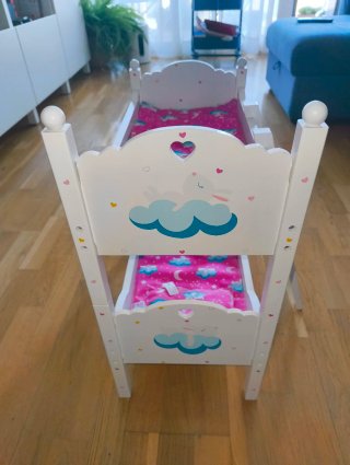 Litera para muñecas "La litera de mis bebés"