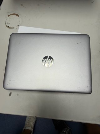 HP EliteBook portátil plata y negro