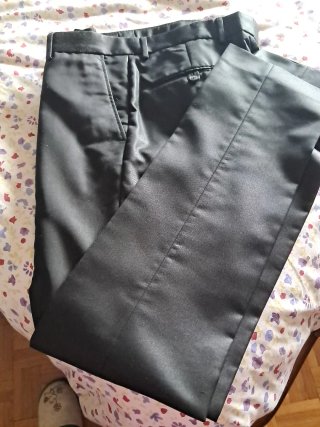 Traje Zara Negro Hombre