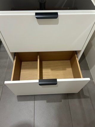 Mueble de lavabo 60 cm