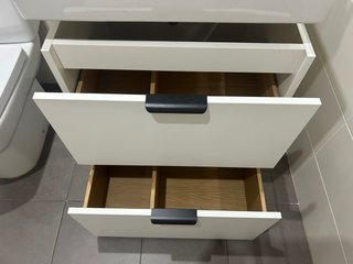 Mueble de lavabo 60 cm