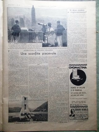 La Domenica del Corriere 47 del 19 Novembre 1933