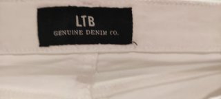 Pantalón pitillo blanco LTB