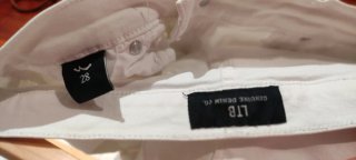 Pantalón pitillo blanco LTB