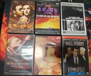 Lote 6 Películas DVD