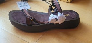 Sandalias Zara marrón sin estrenar