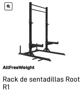 Rack para ejercicios de fuerza gimnasio
