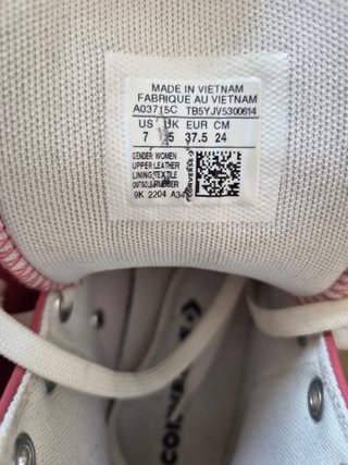 Zapatillas Converse plataforma rosas