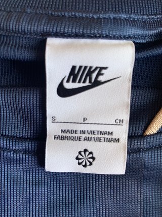 Camiseta Nike Manga Larga Azul