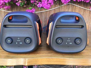 Pareja Altavoces JBL PartyBox 110 Negro/Naranja