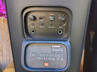 Pareja Altavoces JBL PartyBox 110 Negro/Naranja