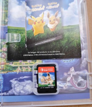 Pack Pokémon Let's Go Pikachu + Eevee Switch