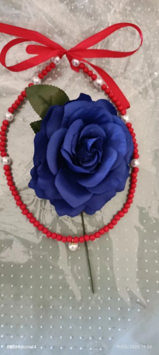 Collar, pulseras y pendientes de Flamenco