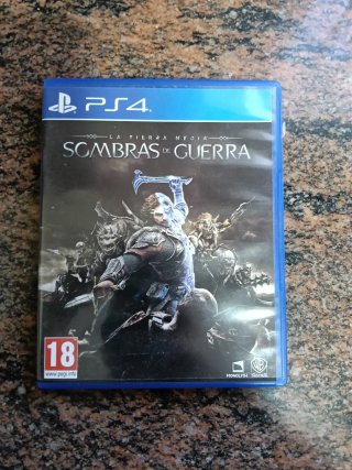 PS4 Sombras de Guerra La Tierra Media